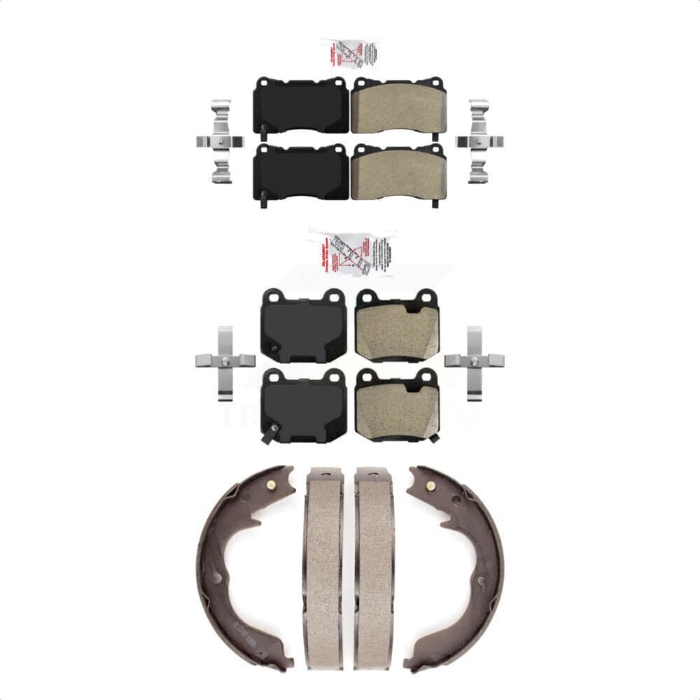 Transit Auto - KNN-101010 - Front and Rear Disc Brake Pad Kits image 1