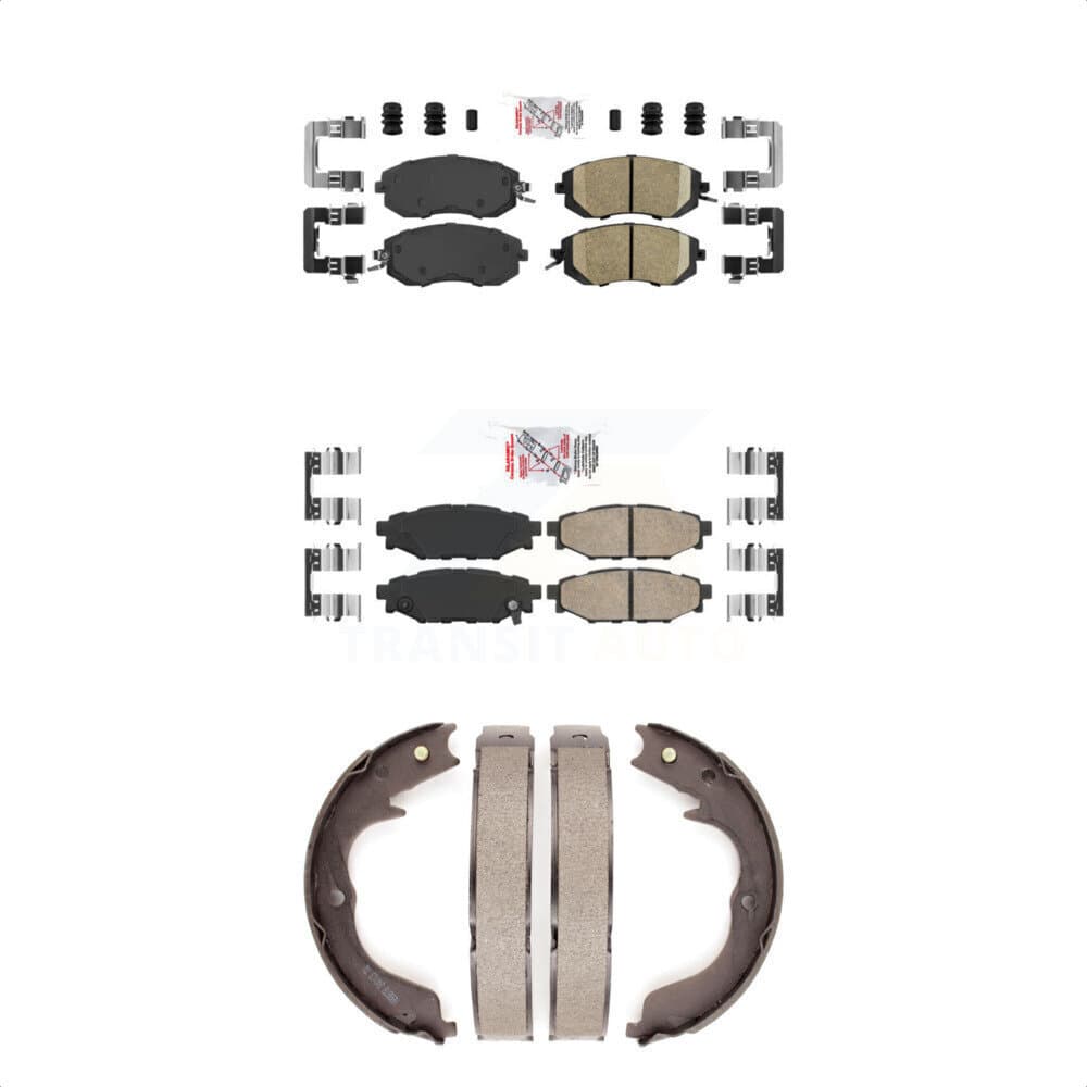 Transit Auto - KNN-101014 - Front and Rear Disc Brake Pad Kits image 1