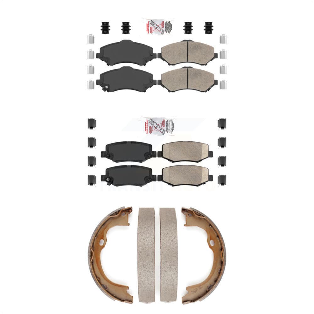 Transit Auto - KNN-101018 - Front and Rear Disc Brake Pad Kits image 1