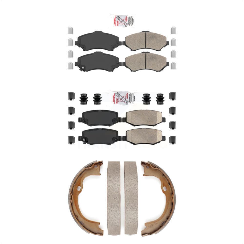 Transit Auto - KNN-101021 - Front and Rear Disc Brake Pad Kits image 1