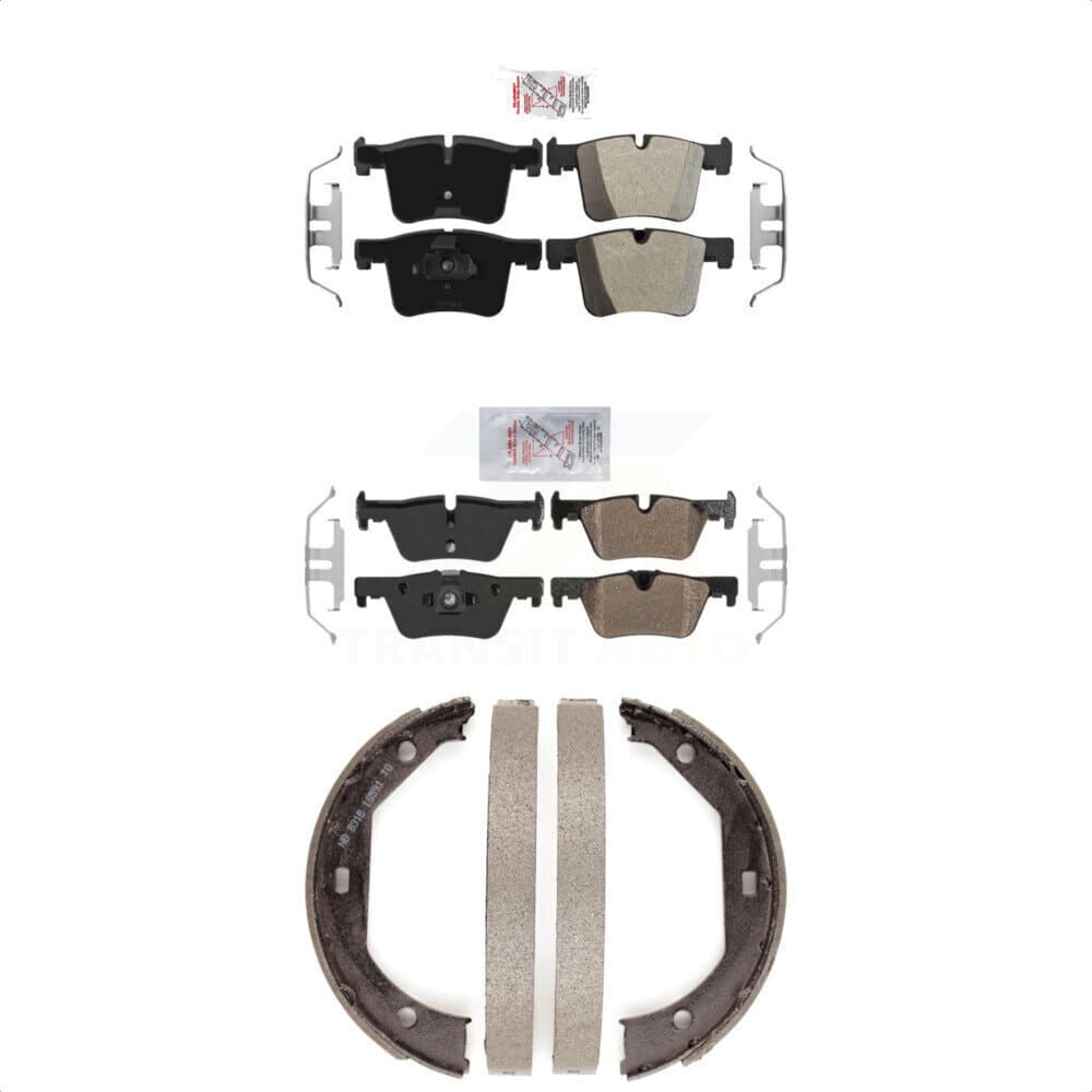 Transit Auto - KNN-101026 - Front and Rear Disc Brake Pad Kits image 1