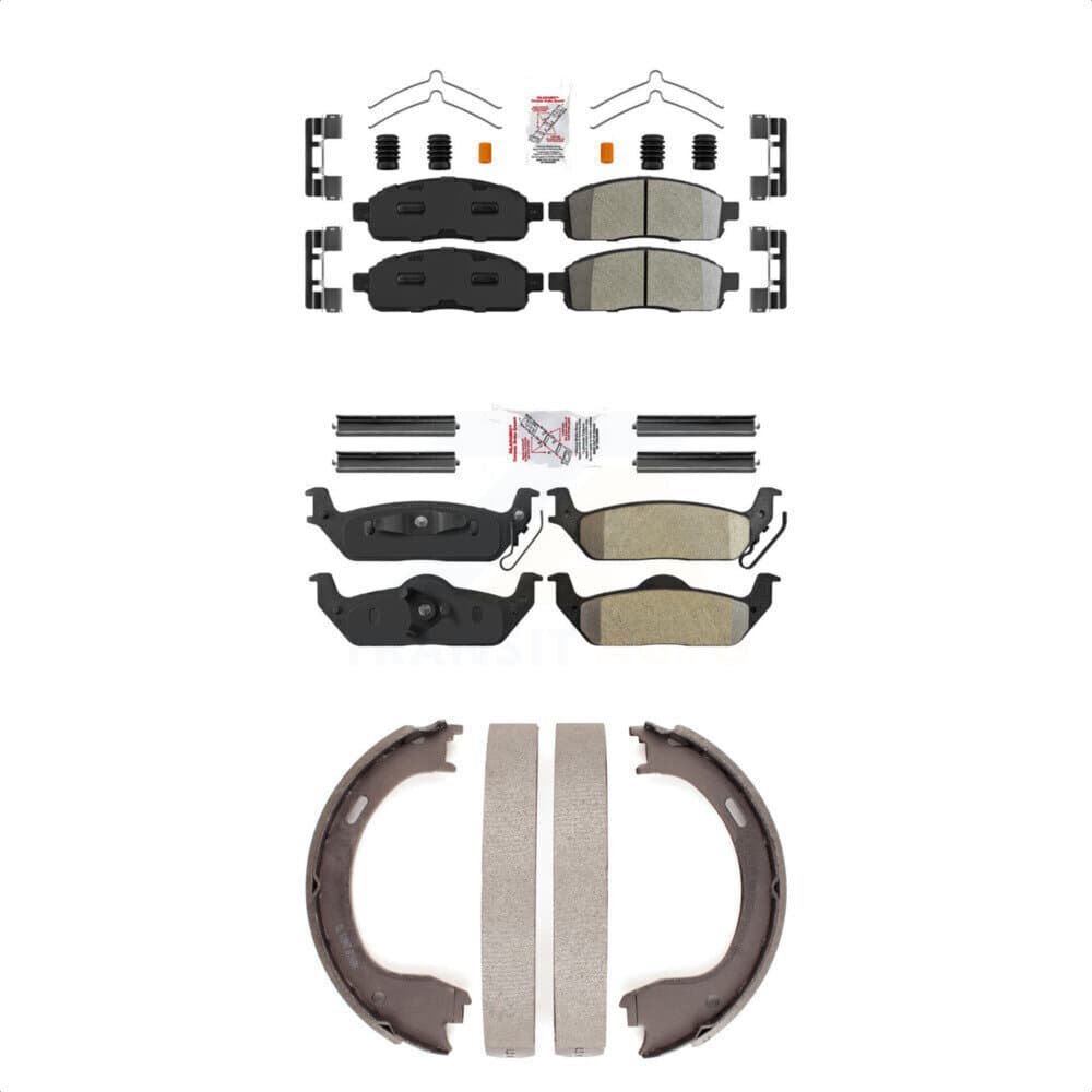 Transit Auto - KNN-101034 - Front and Rear Disc Brake Pad Kits image 1