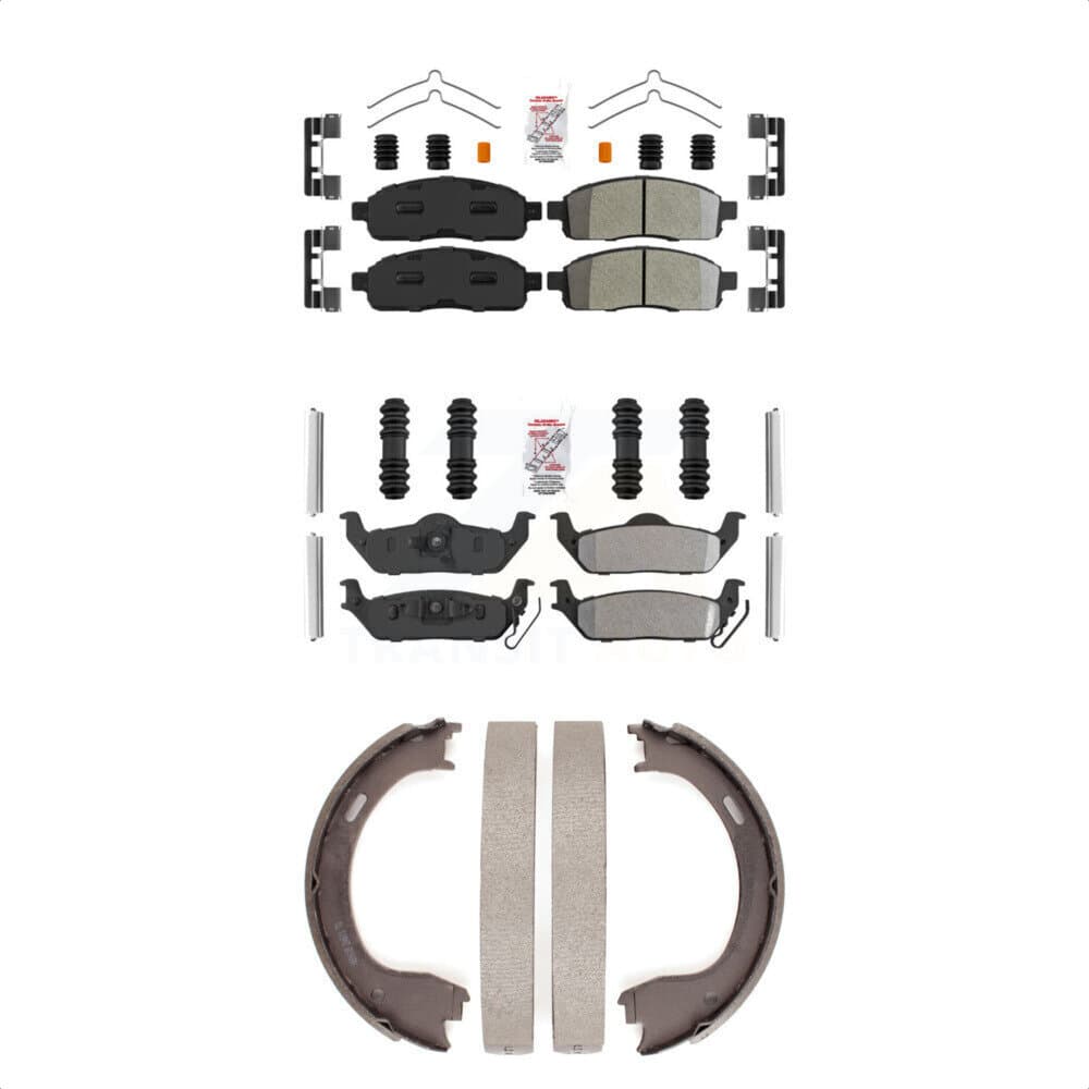 Transit Auto - KNN-101036 - Front and Rear Disc Brake Pad Kits image 1