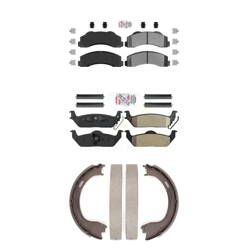 Transit Auto - KNN-101038 - Front and Rear Disc Brake Pad Kits image 1