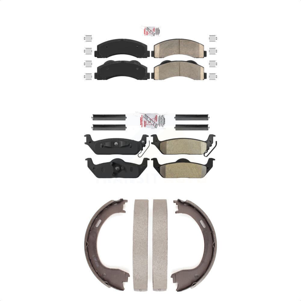 Transit Auto - KNN-101039 - Front and Rear Disc Brake Pad Kits image 1