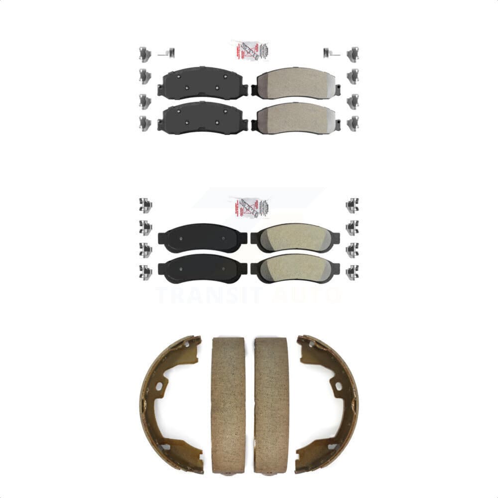 Transit Auto - KNN-101042 - Front and Rear Disc Brake Pad Kits image 1