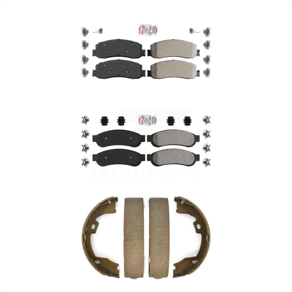 Transit Auto - KNN-101046 - Front and Rear Disc Brake Pad Kits image 1