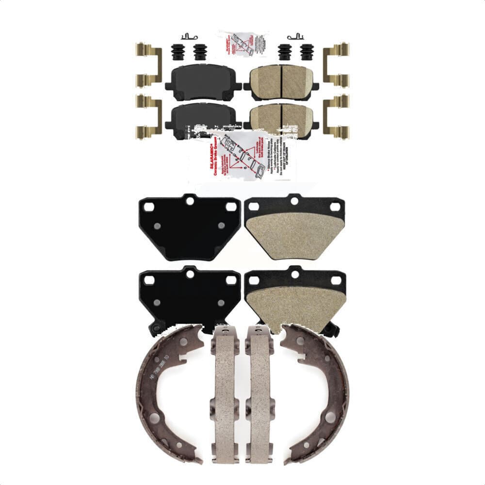 Transit Auto - KNN-101087 - Front and Rear Disc Brake Pad Kits image 1
