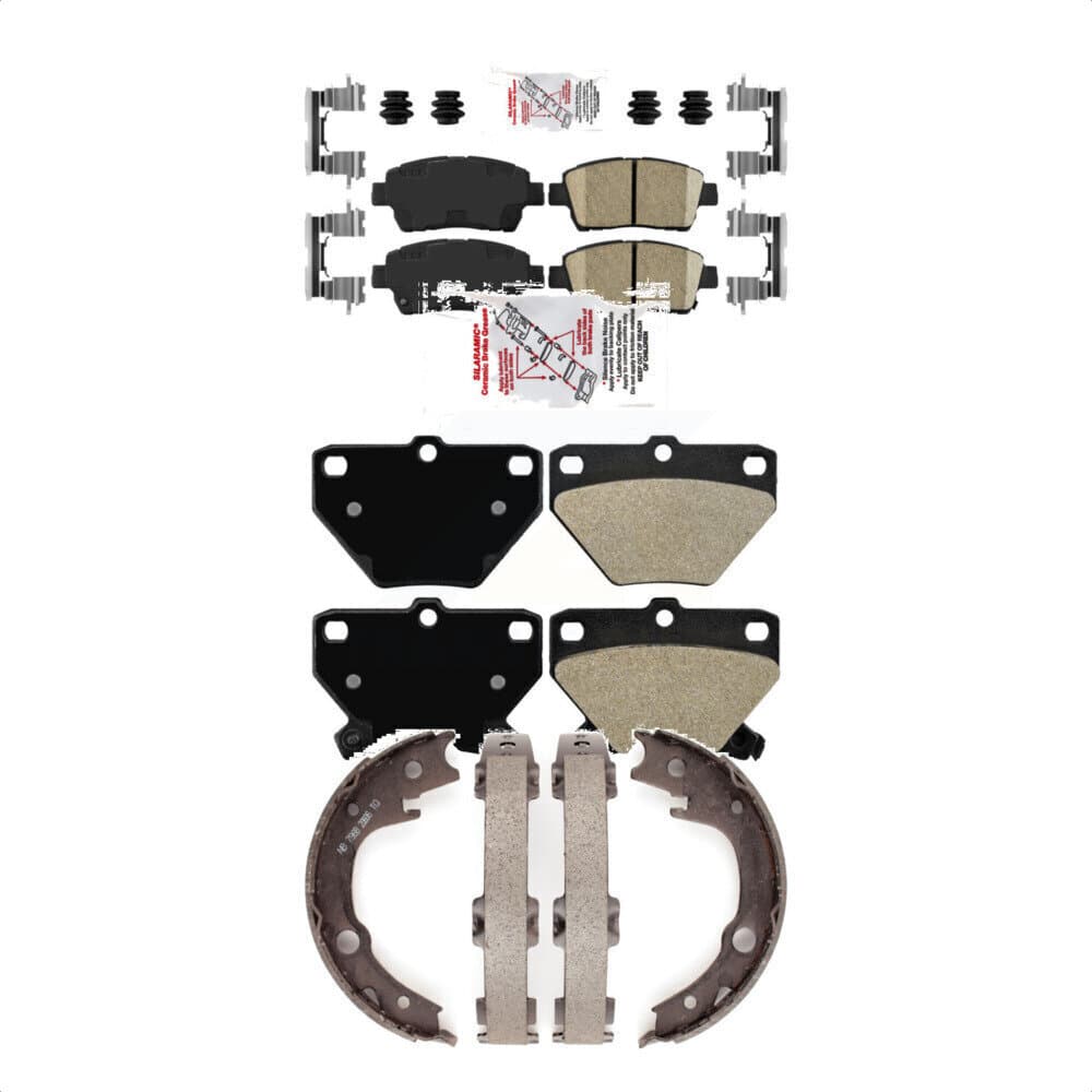 Transit Auto - KNN-101089 - Front and Rear Disc Brake Pad Kits image 1