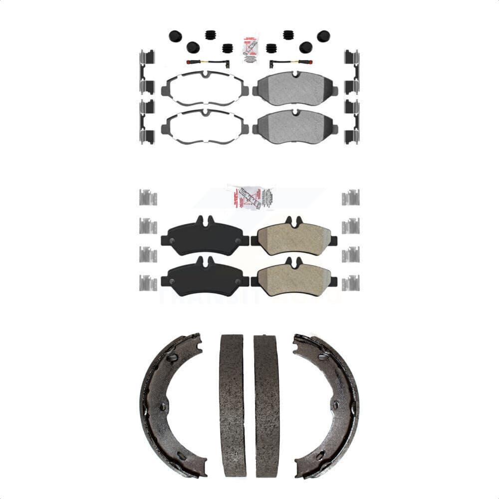 Transit Auto - KNN-101097 - Front and Rear Disc Brake Pad Kits image 1