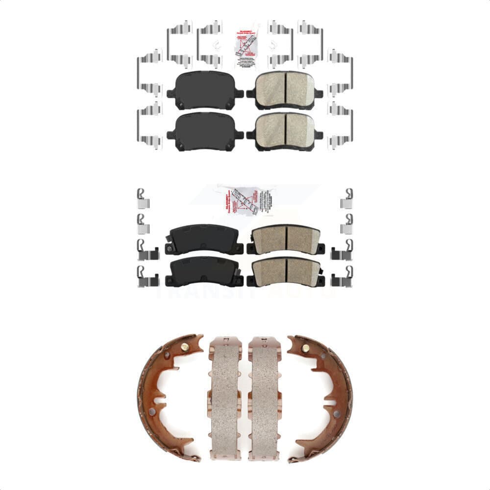 Transit Auto - KNN-101102 - Front and Rear Disc Brake Pad Kits image 1