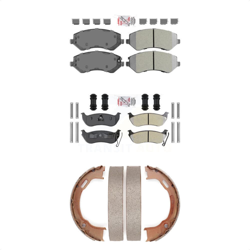 Transit Auto - KNN-101108 - Front and Rear Disc Brake Pad Kits image 1