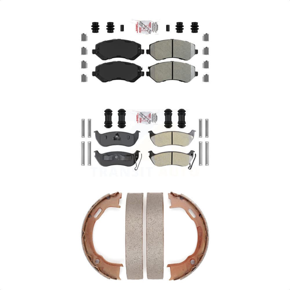 Transit Auto - KNN-101109 - Front and Rear Disc Brake Pad Kits image 1