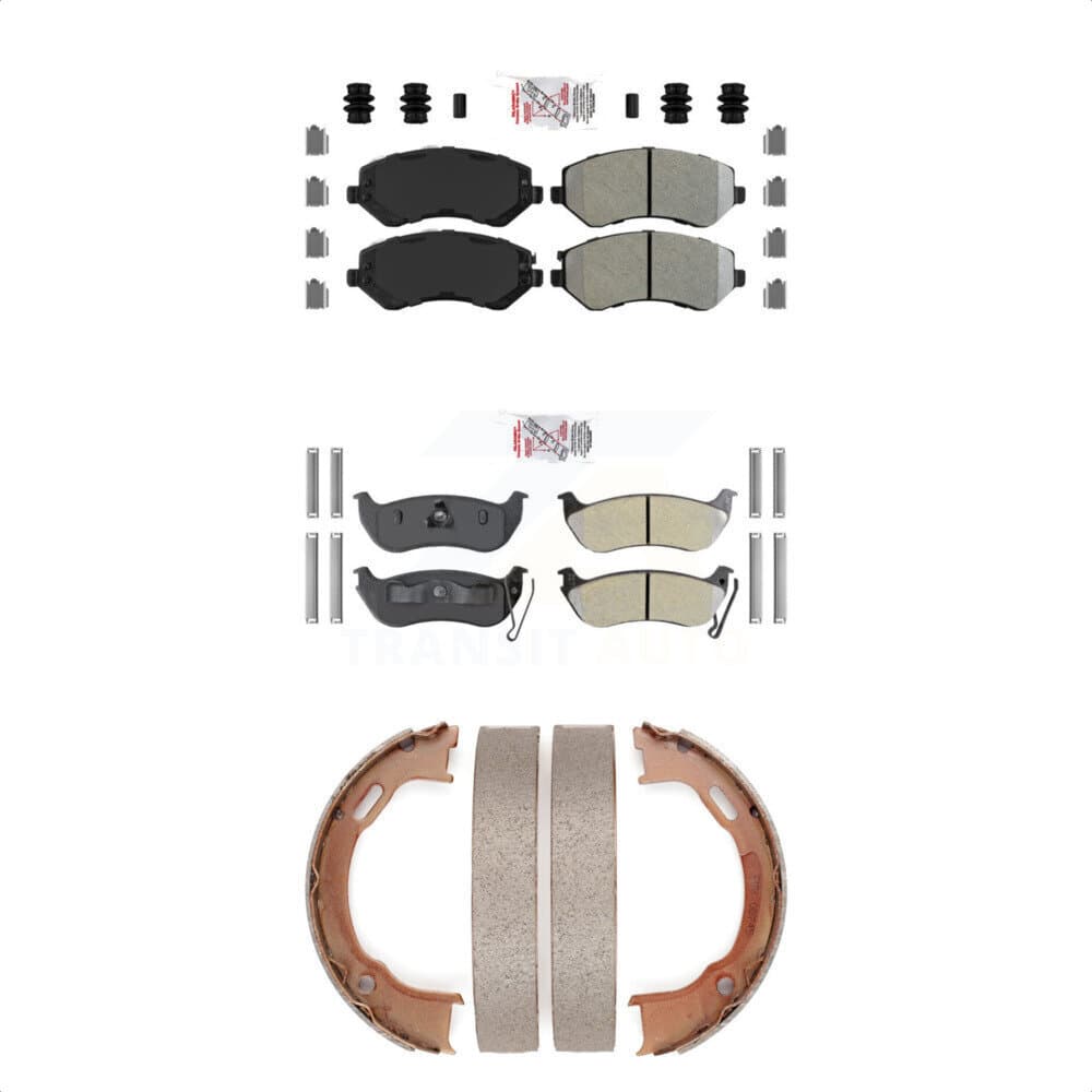 Transit Auto - KNN-101111 - Front and Rear Disc Brake Pad Kits image 1