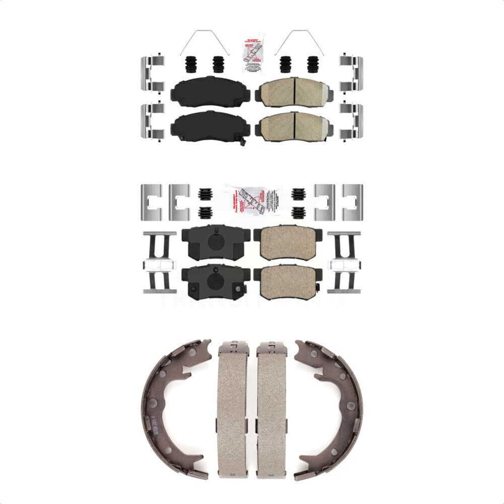 Transit Auto - KNN-101139 - Front and Rear Disc Brake Pad Kits image 1