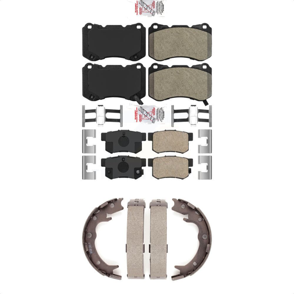 Transit Auto - KNN-101144 - Front and Rear Disc Brake Pad Kits image 1