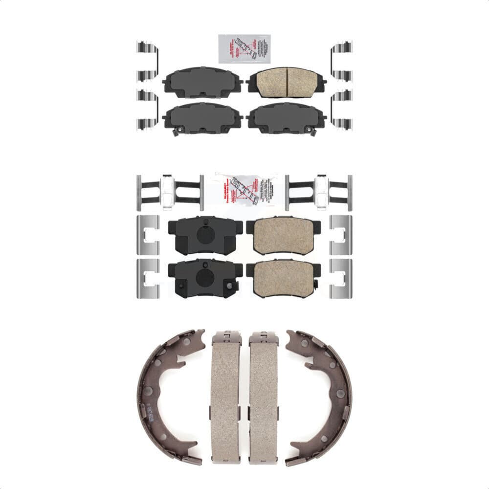Transit Auto - KNN-101150 - Front and Rear Disc Brake Pad Kits image 1