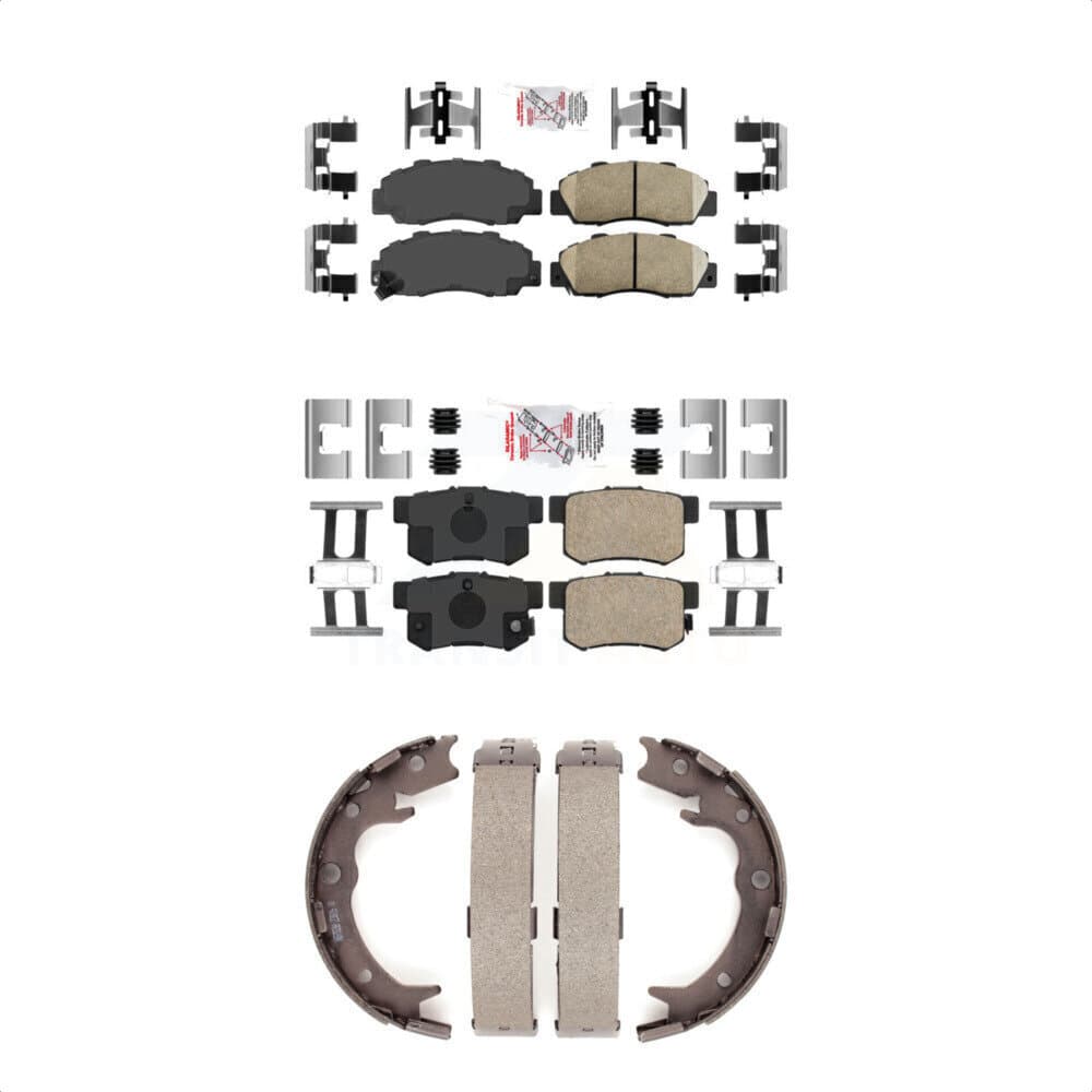 Transit Auto - KNN-101151 - Front and Rear Disc Brake Pad Kits image 1