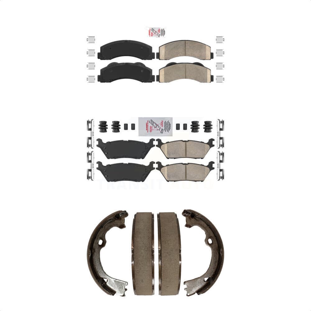 Transit Auto - KNN-101171 - Front and Rear Disc Brake Pad Kits image 1