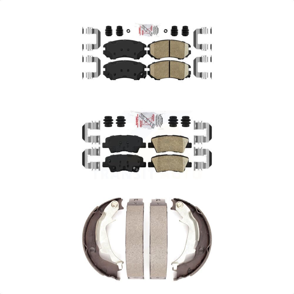 Transit Auto - KNN-101206 - Front and Rear Disc Brake Pad Kits image 1