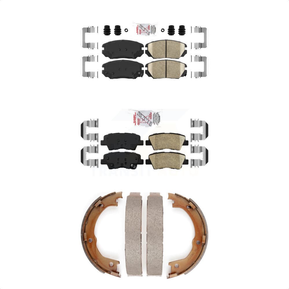 Transit Auto - KNN-101209 - Front and Rear Disc Brake Pad Kits image 1