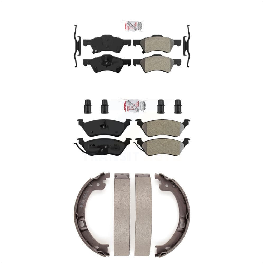 Transit Auto - KNN-101217 - Front and Rear Disc Brake Pad Kits image 1