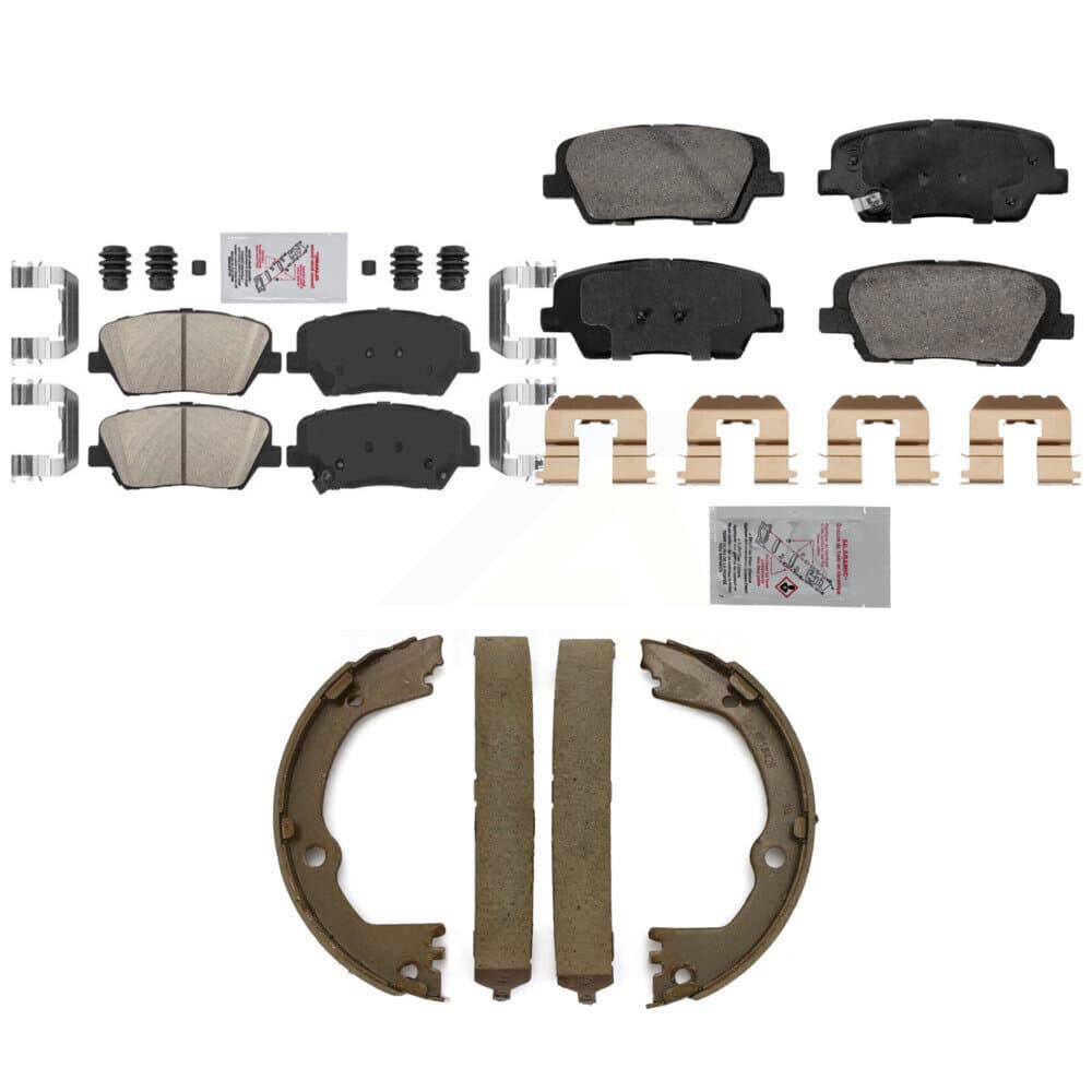 Transit Auto - KNN-101251 - Front and Rear Disc Brake Pad Kits image 1