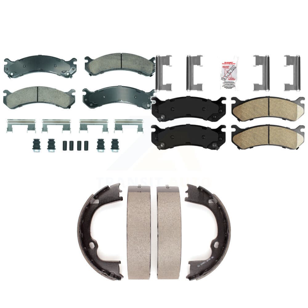 Transit Auto - KNN-101254 - Front and Rear Disc Brake Pad Kits image 1