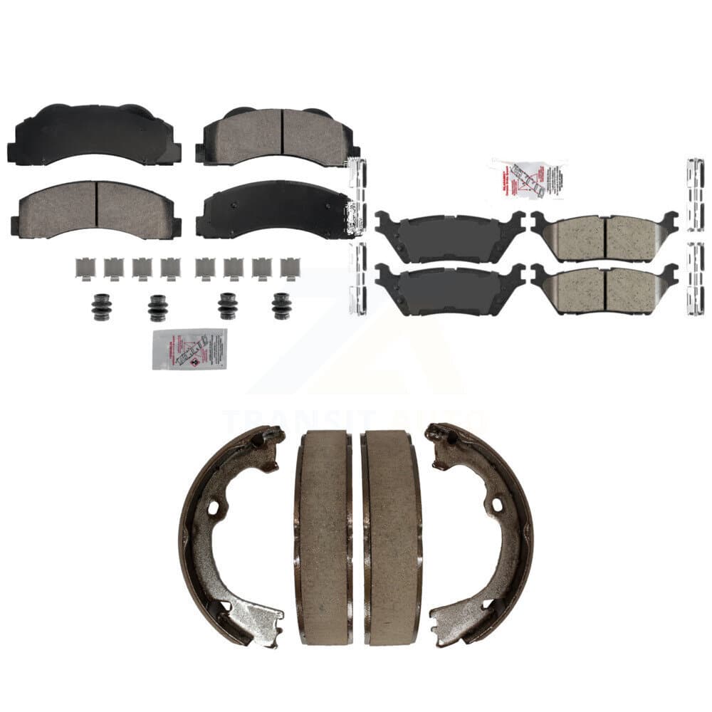 Transit Auto - KNN-101269 - Front and Rear Disc Brake Pad Kits image 1