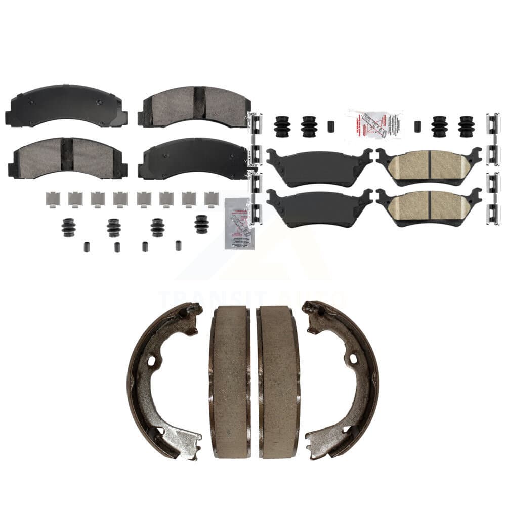 Transit Auto - KNN-101272 - Front and Rear Disc Brake Pad Kits image 1