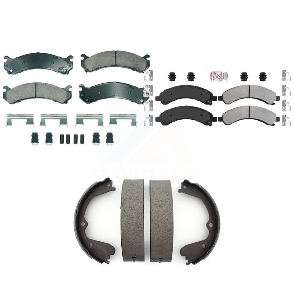 Transit Auto - KNN-101285 - Front and Rear Disc Brake Pad Kits image 1