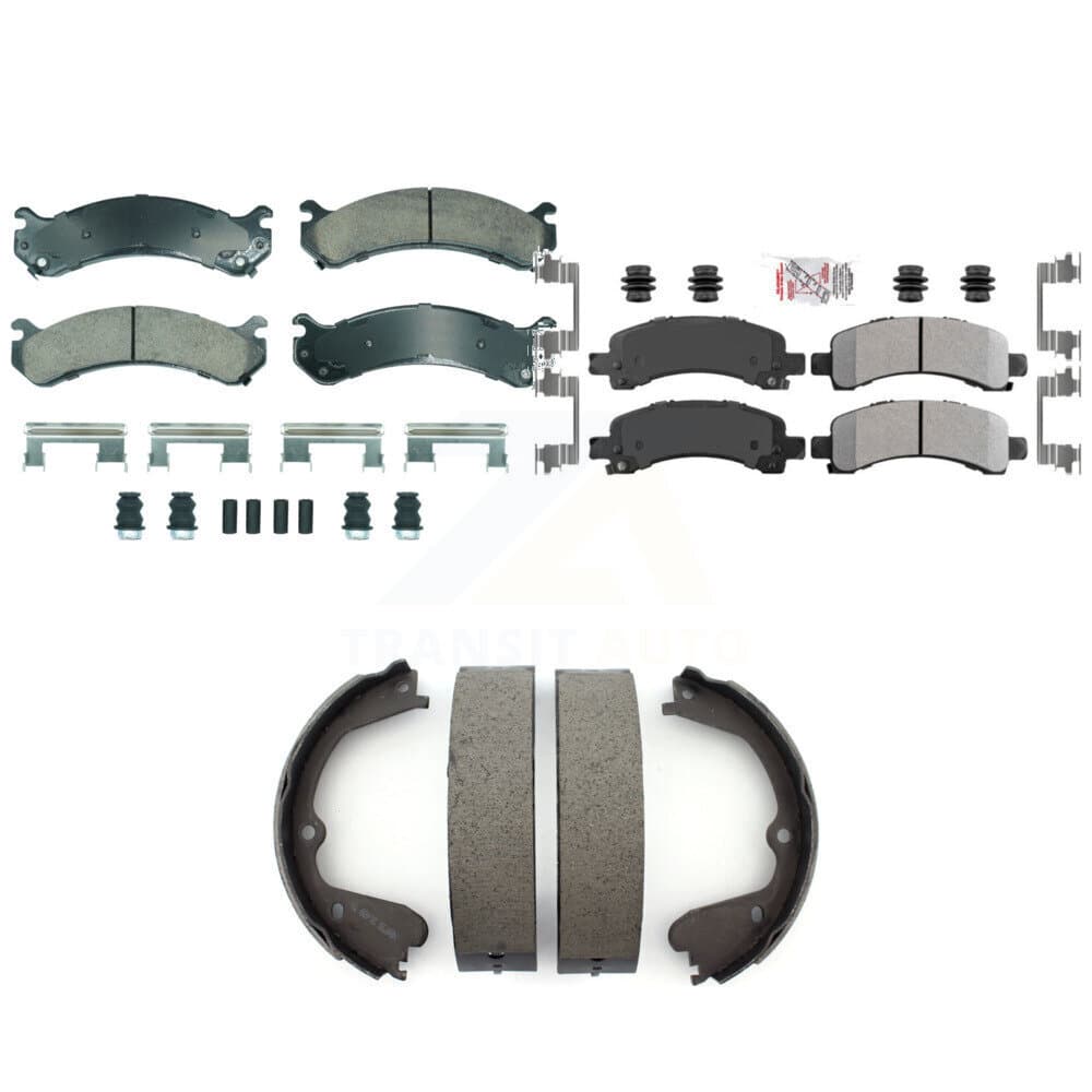 Transit Auto - KNN-101289 - Front and Rear Disc Brake Pad Kits image 1