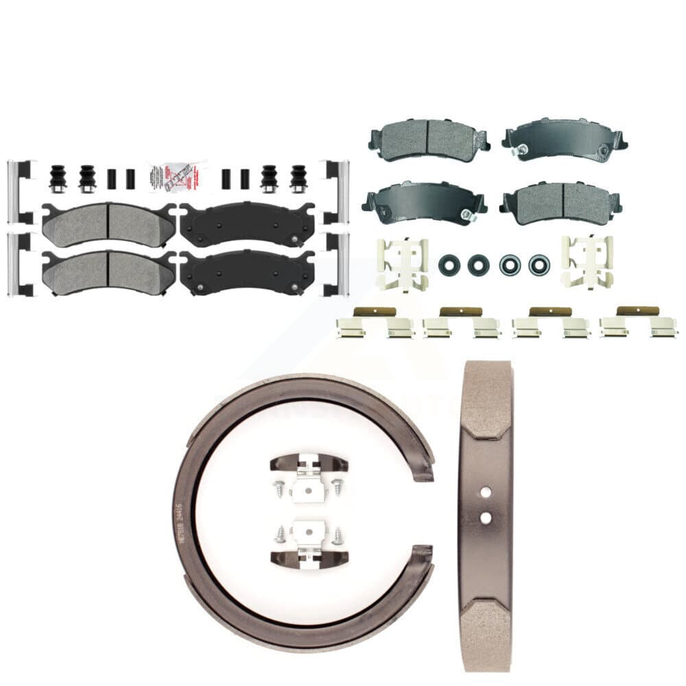Transit Auto - KNN-101296 - Front and Rear Disc Brake Pad Kits image 1
