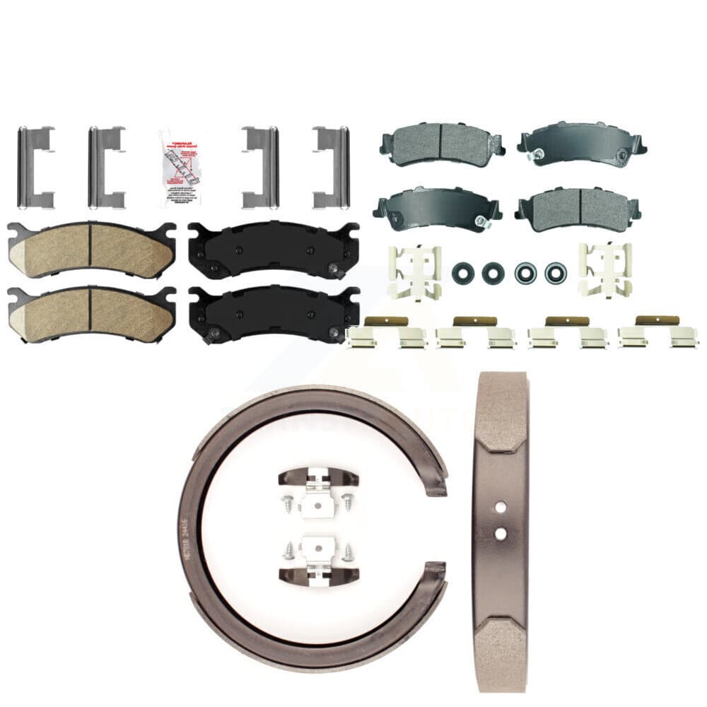 Transit Auto - KNN-101297 - Front and Rear Disc Brake Pad Kits image 1