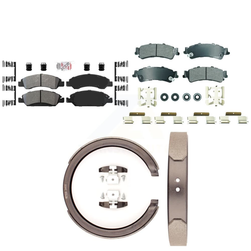 Transit Auto - KNN-101300 - Front and Rear Disc Brake Pad Kits image 1