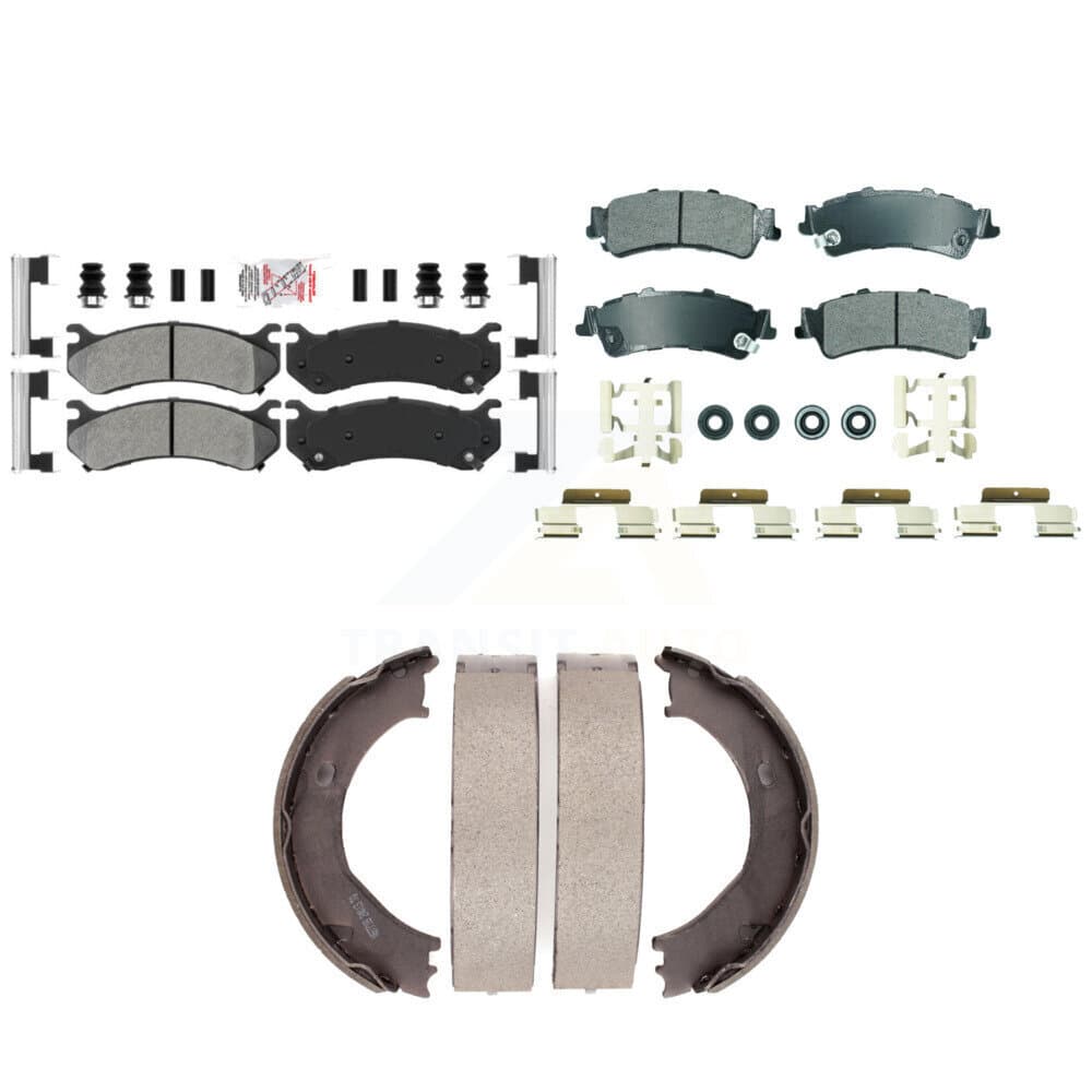 Transit Auto - KNN-101301 - Front and Rear Disc Brake Pad Kits image 1