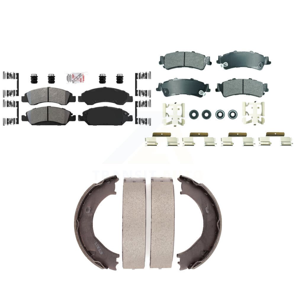 Transit Auto - KNN-101305 - Front and Rear Disc Brake Pad Kits image 1