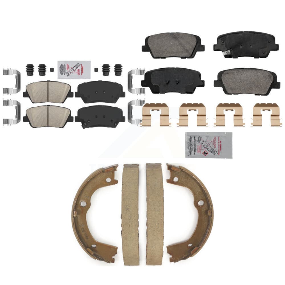 Transit Auto - KNN-101310 - Front and Rear Disc Brake Pad Kits image 1
