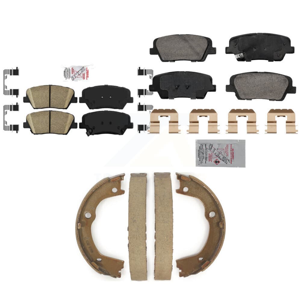 Transit Auto - KNN-101311 - Front and Rear Disc Brake Pad Kits image 1