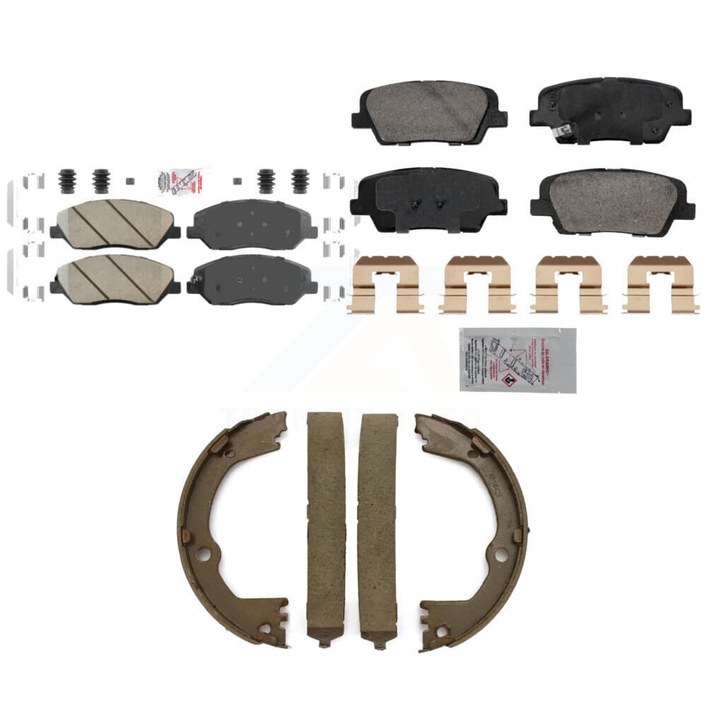 Transit Auto - KNN-101315 - Front and Rear Disc Brake Pad Kits image 1