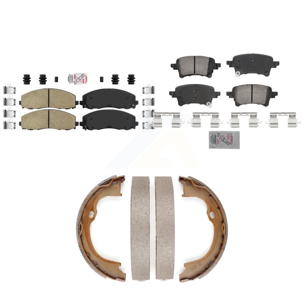 Transit Auto - KNN-101318 - Front and Rear Disc Brake Pad Kits image 1