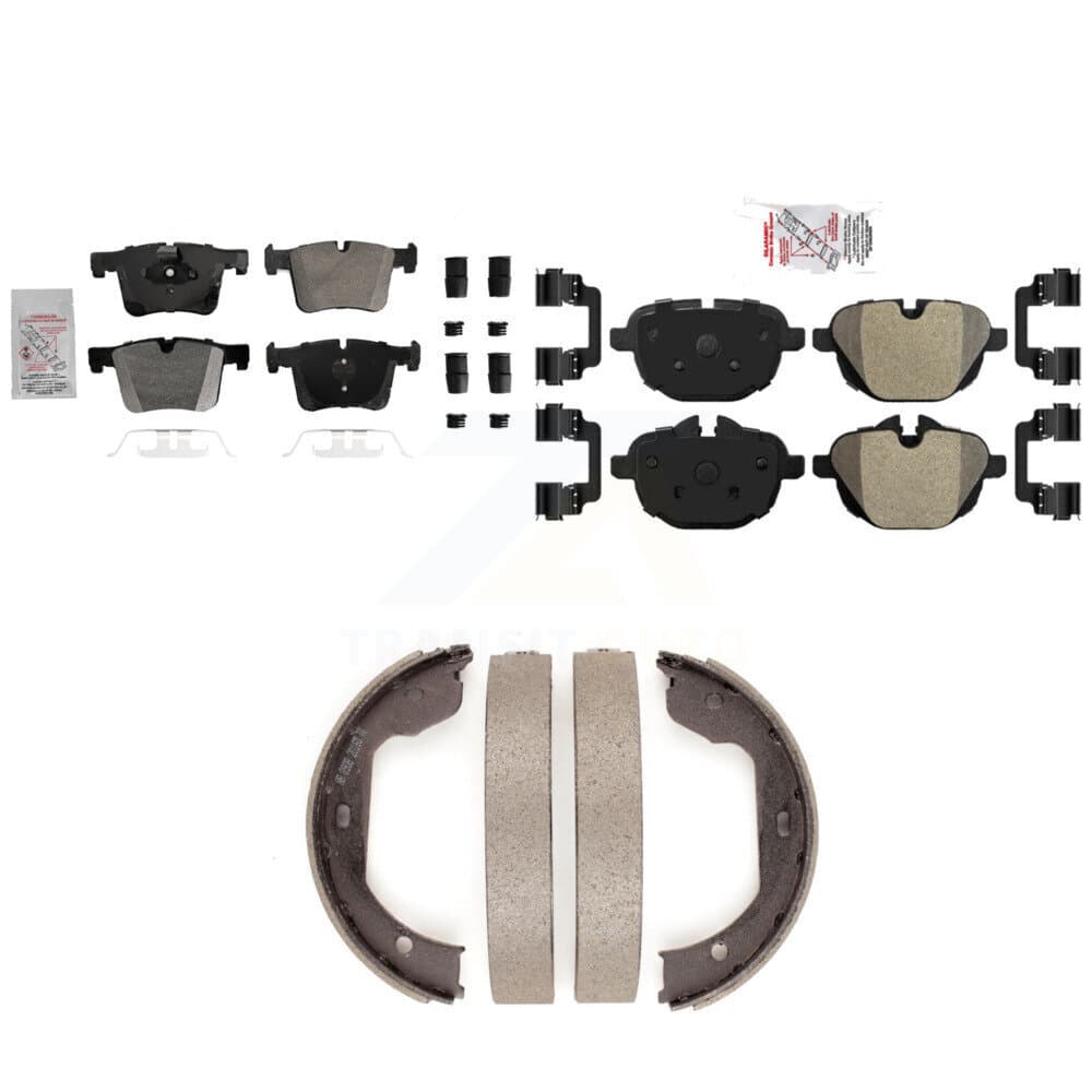 Transit Auto - KNN-101327 - Front and Rear Disc Brake Pad Kits image 1