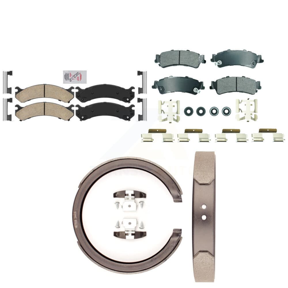 Transit Auto - KNN-101332 - Front and Rear Disc Brake Pad Kits image 1