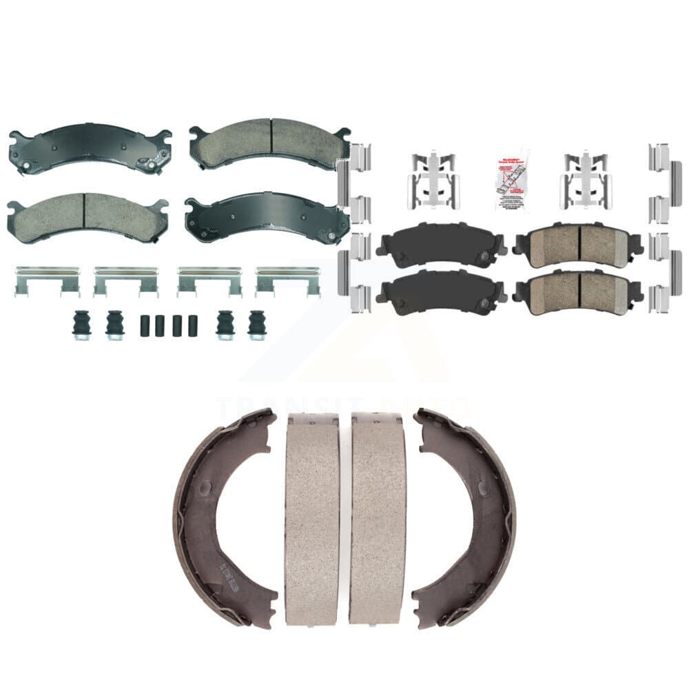 Transit Auto - KNN-101336 - Front and Rear Disc Brake Pad Kits image 1