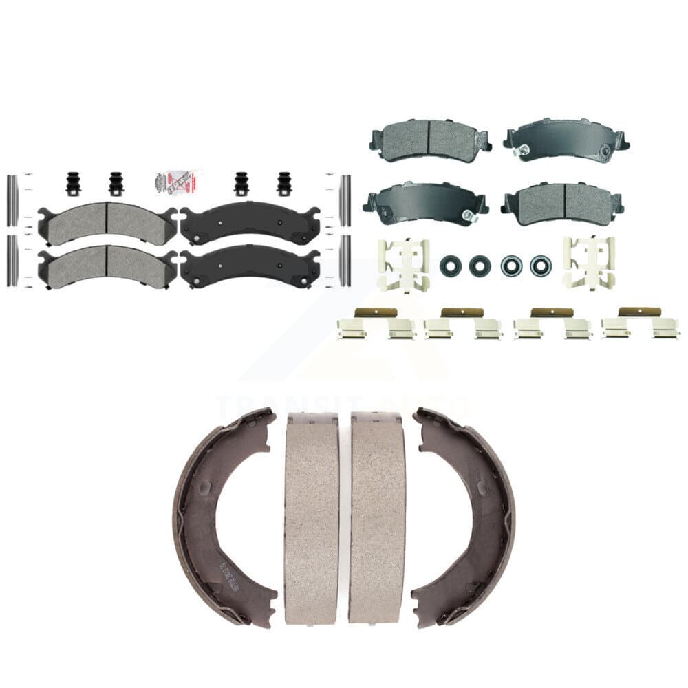 Transit Auto - KNN-101338 - Front and Rear Disc Brake Pad Kits image 1