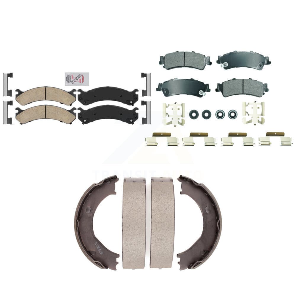 Transit Auto - KNN-101340 - Front and Rear Disc Brake Pad Kits image 1