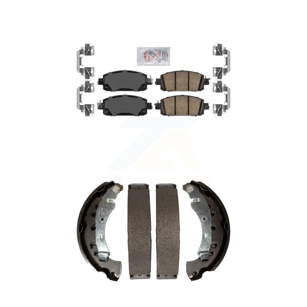 Transit Auto - KNN-101350 - Front and Rear Disc Brake Pad Kits image 1
