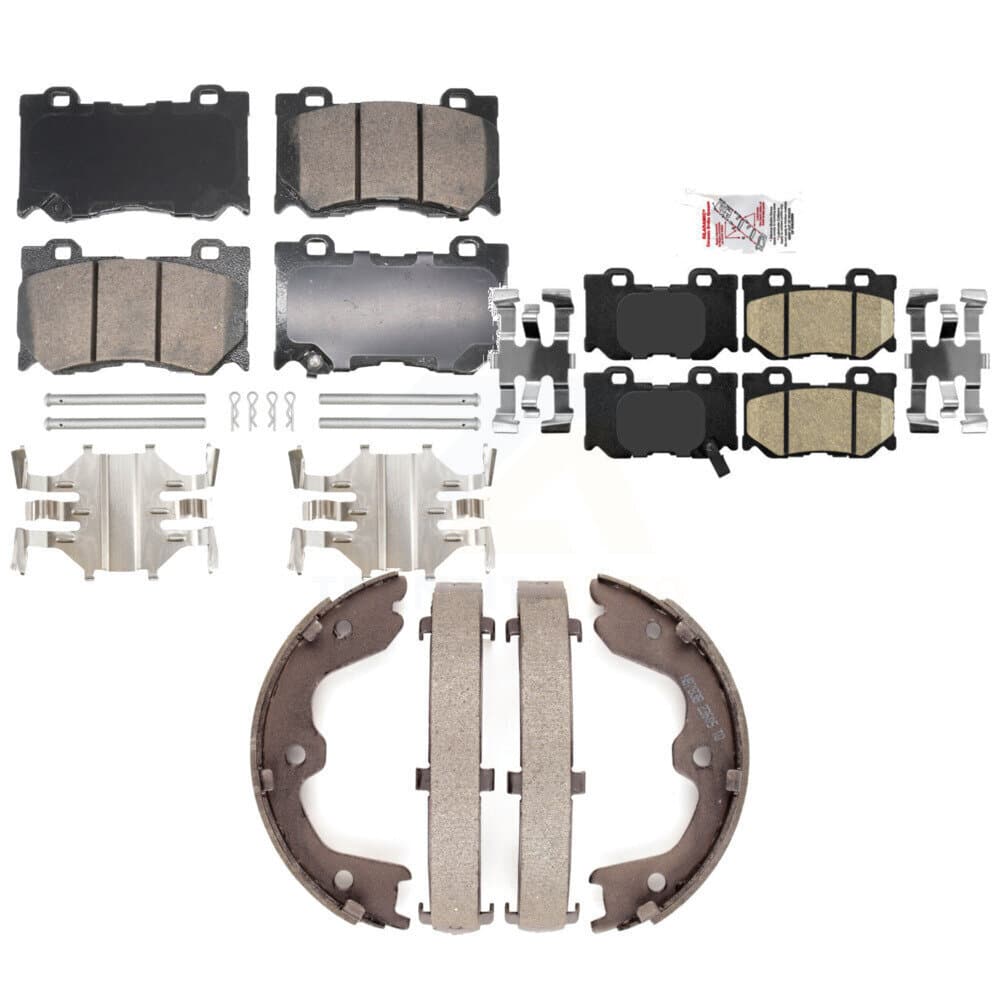 Transit Auto - KNN-101356 - Front and Rear Disc Brake Pad Kits image 1