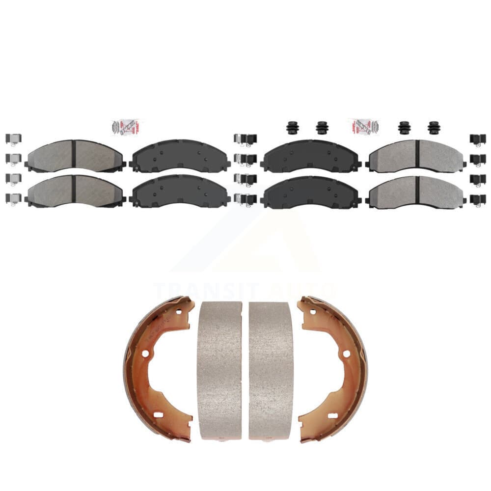 Transit Auto - KNN-101362 - Front and Rear Disc Brake Pad Kits image 1
