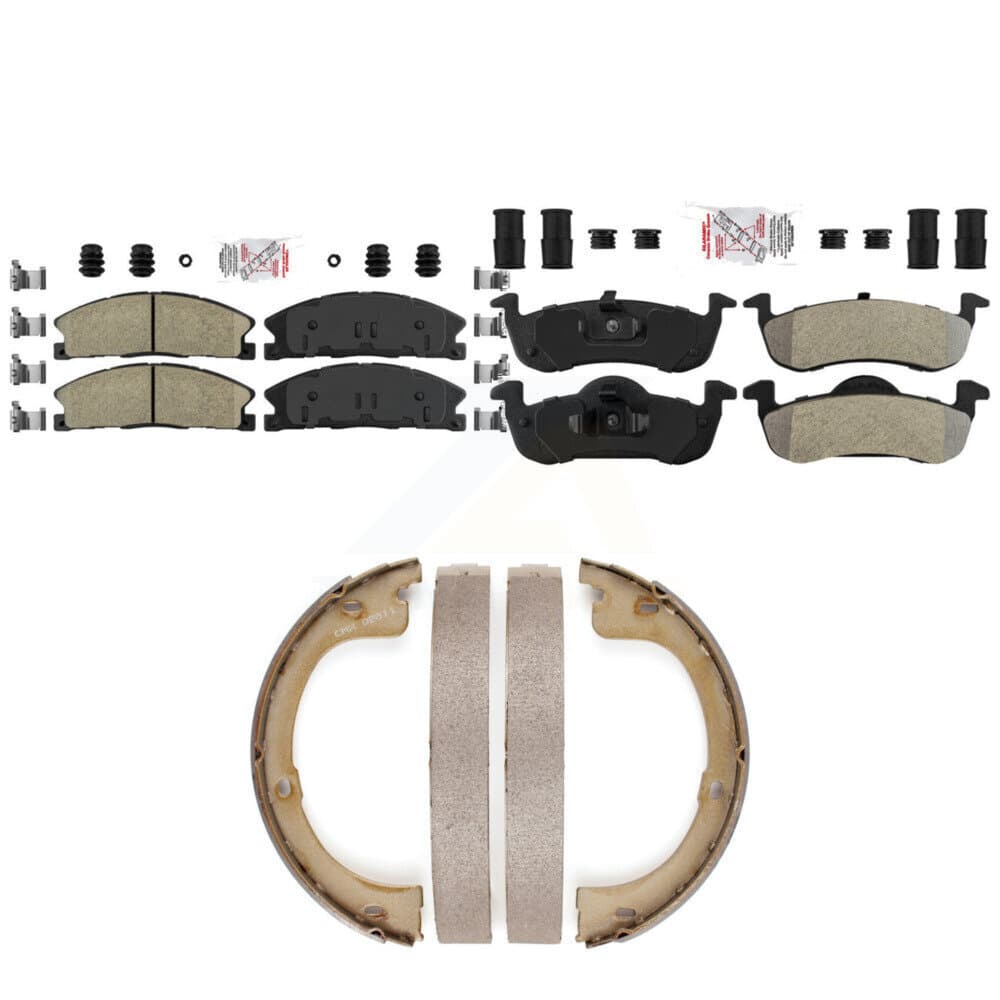 Transit Auto - KNN-101366 - Front and Rear Disc Brake Pad Kits image 1
